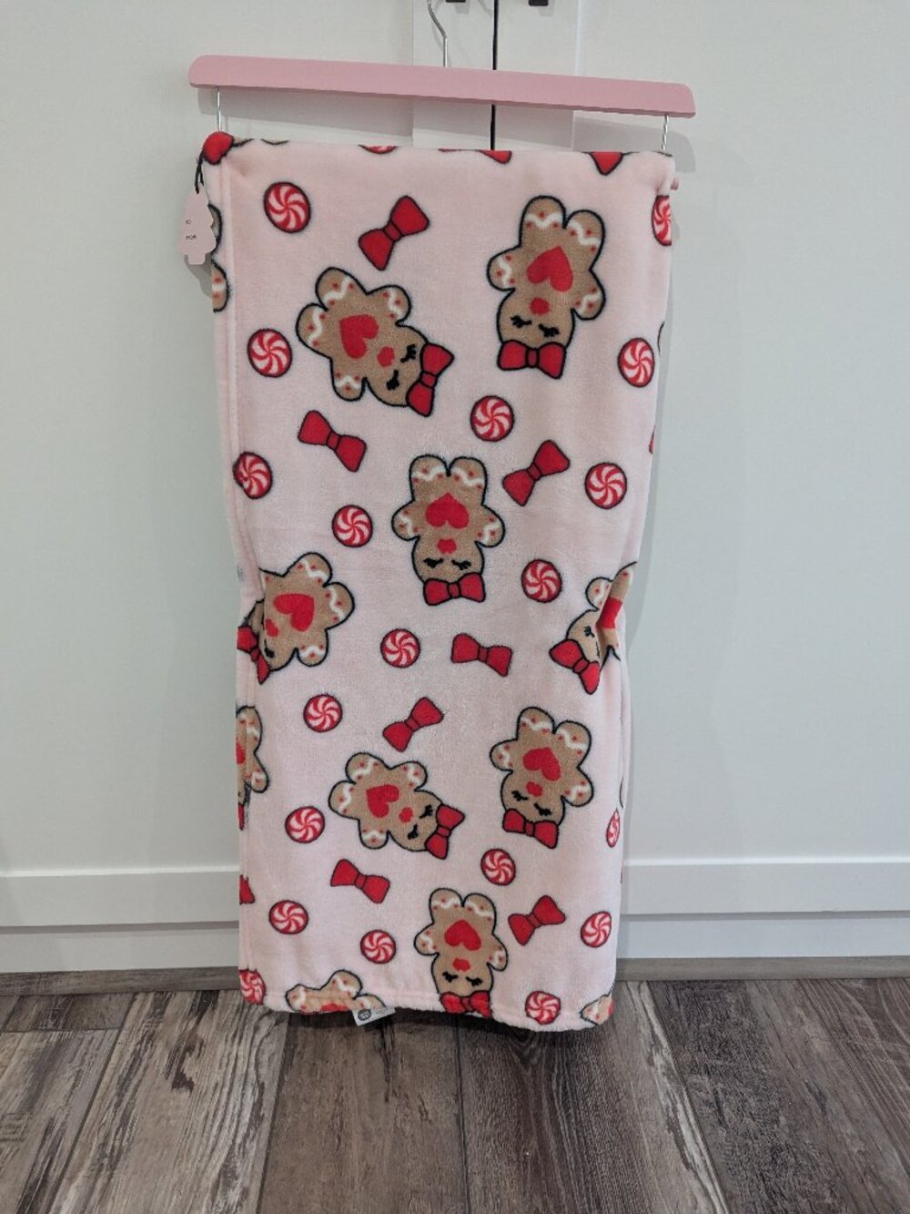 Betsey Johnson Christmas Plush Throw